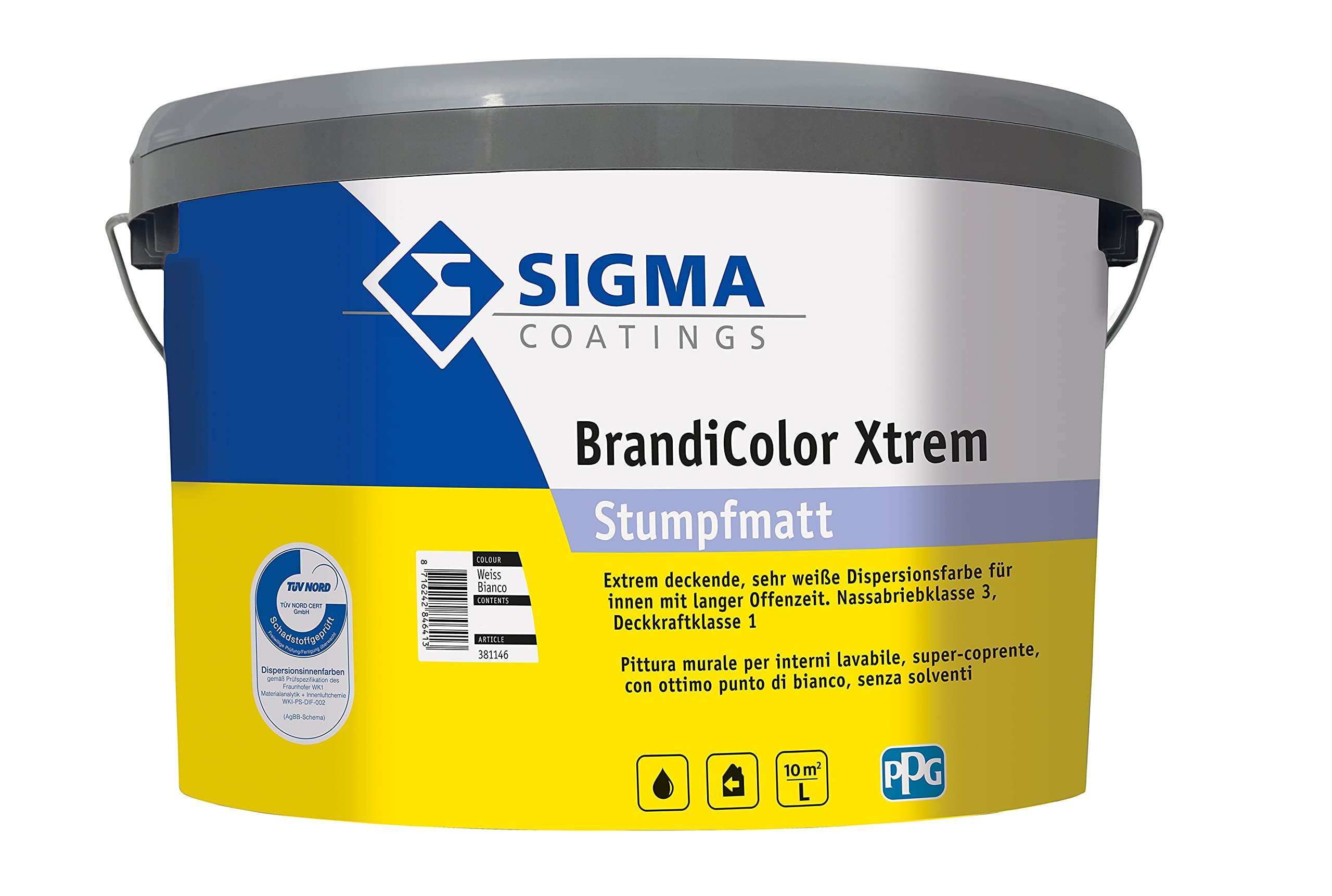 BRANDICOLOR EXTREME BIANCO LT. 5 da COLOR CENTER DI IACCARINO SANDRO