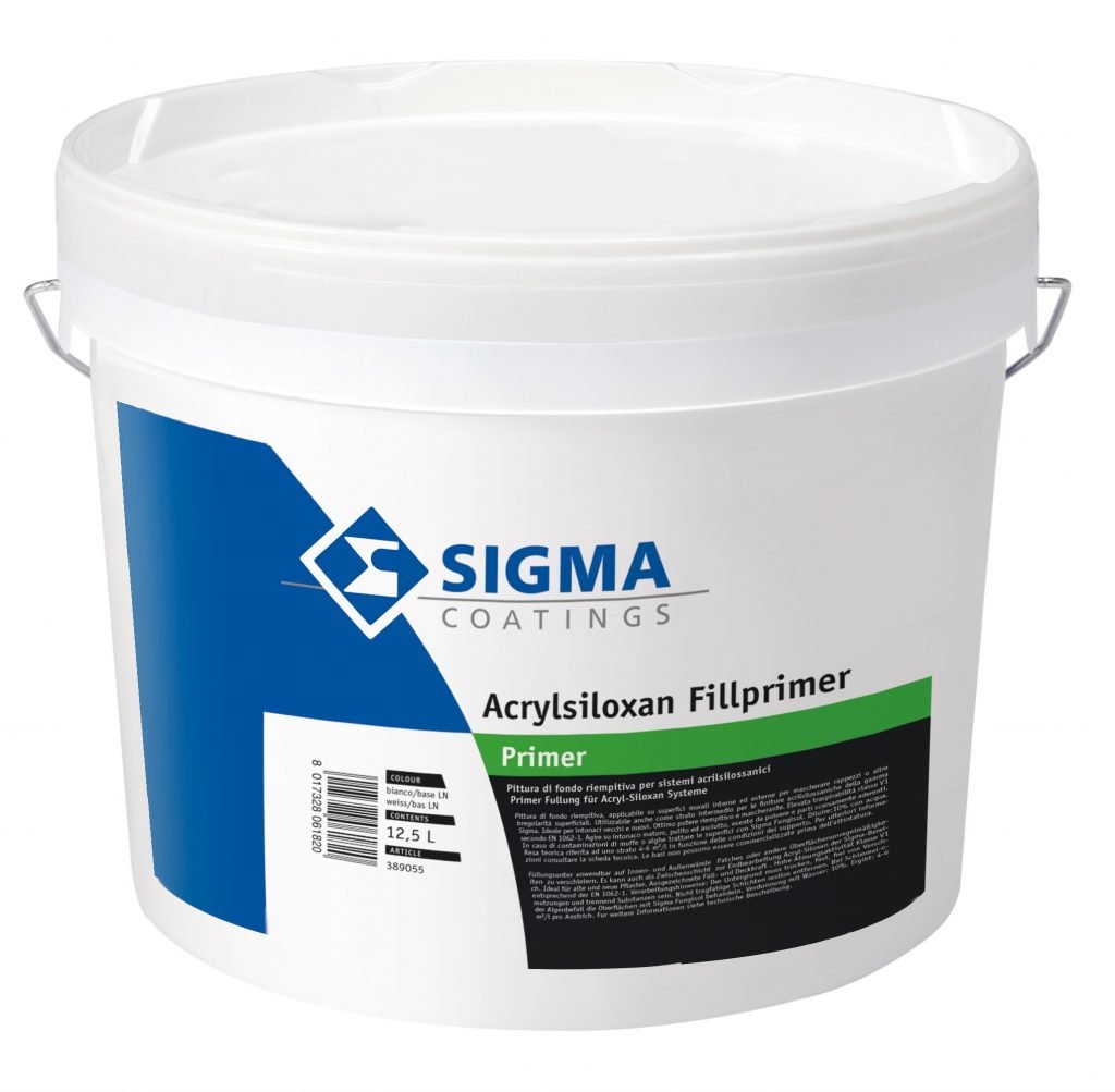 ACRYLSILOXAN FILLPRIMER - FONDO UNIFORMANTE ACRILSILOSSANICO LT 12,5 da COLOR CENTER DI IACCARINO SANDRO