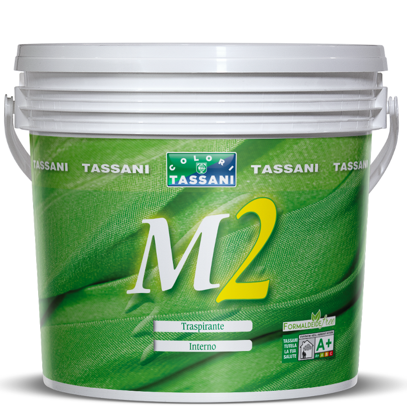 M2 IDROPITTURA TRASPIRANTE BIANCA LT.14 da COLOR CENTER DI IACCARINO SANDRO