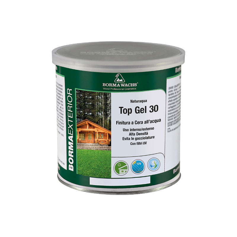 NATURAQUA TOP GEL 30 GLOSS 2,5 LT da COLOR CENTER DI IACCARINO SANDRO